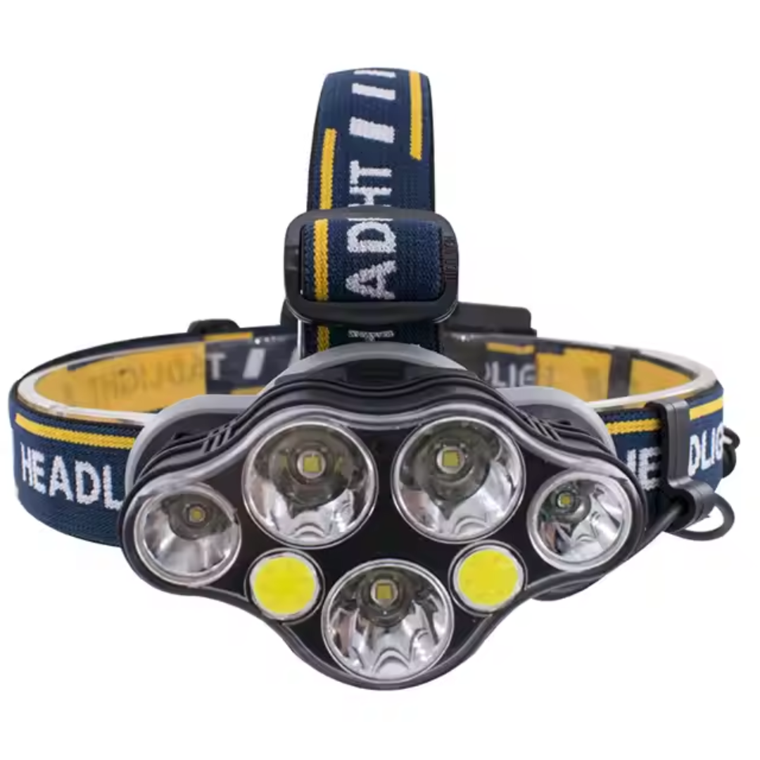 Miniatura 2 de LINTERNA MINERA 7 BOMBILLOS